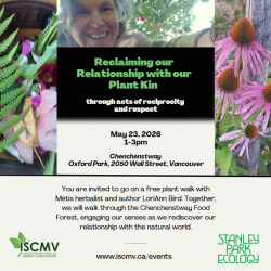 Reclaiming our Relationship with our Plant Kin - Chenchenstway, Vancouver photo
